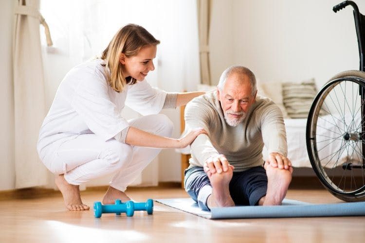 Read more about the article How Family Caregivers Can Support Elders’s Physical Therapy at Home